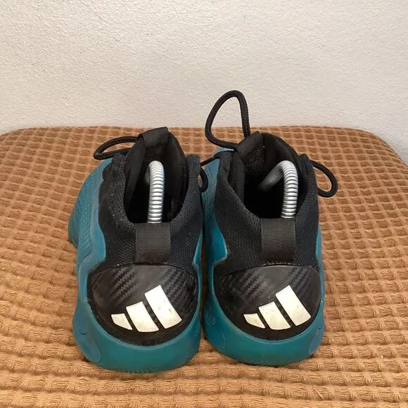 adidas AE 1 J New Wave Blue Black Kids Unisex Youth Sz 5 Basketball IF1884