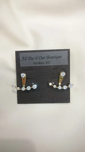 ADO | Peekaboo Swing Earrings Gold