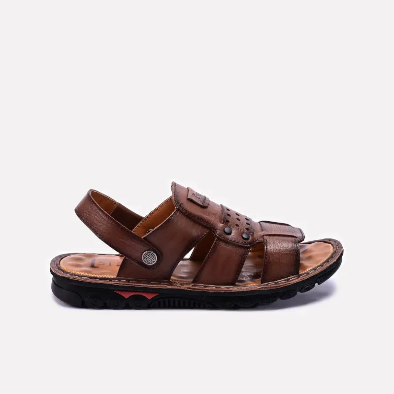 Brown Casual Sandals For Men 0141195