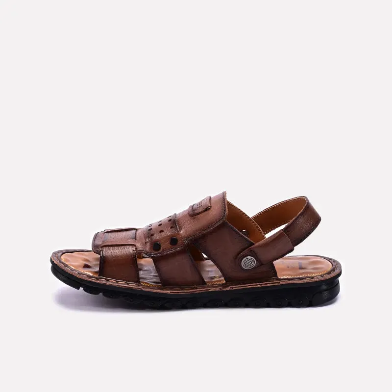 Brown Casual Sandals For Men 0141195