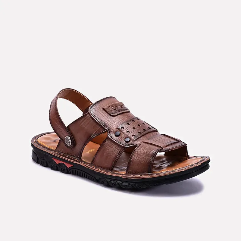 Brown Casual Sandals For Men 0141195