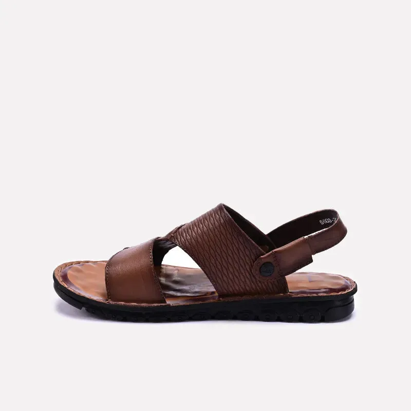 Brown Casual Sandals For Men 0141196