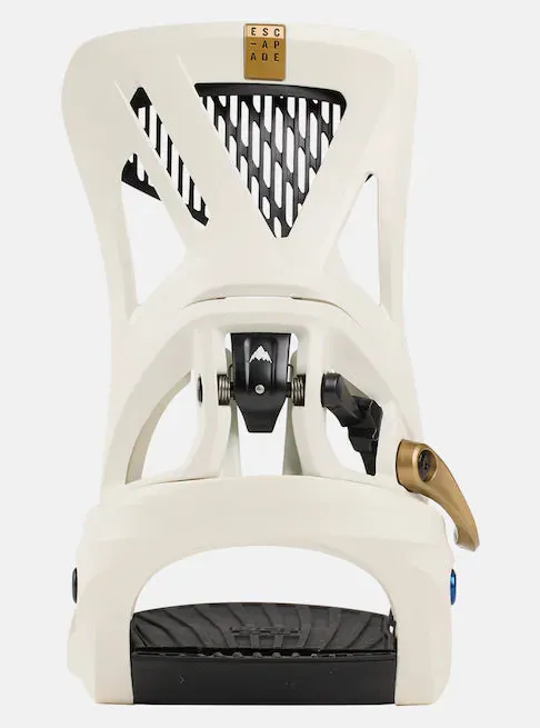 Burton Step On Escapade Snowboard Bindings Womens White / Gold