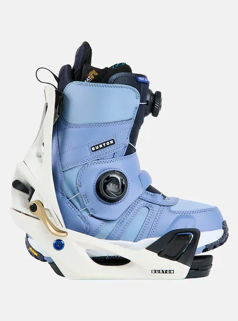 Burton Step On Escapade Snowboard Bindings Womens White / Gold