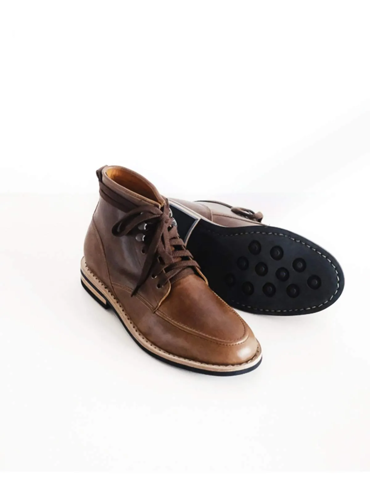 Chevalier Derby Moc Boots Natural Chromexcel