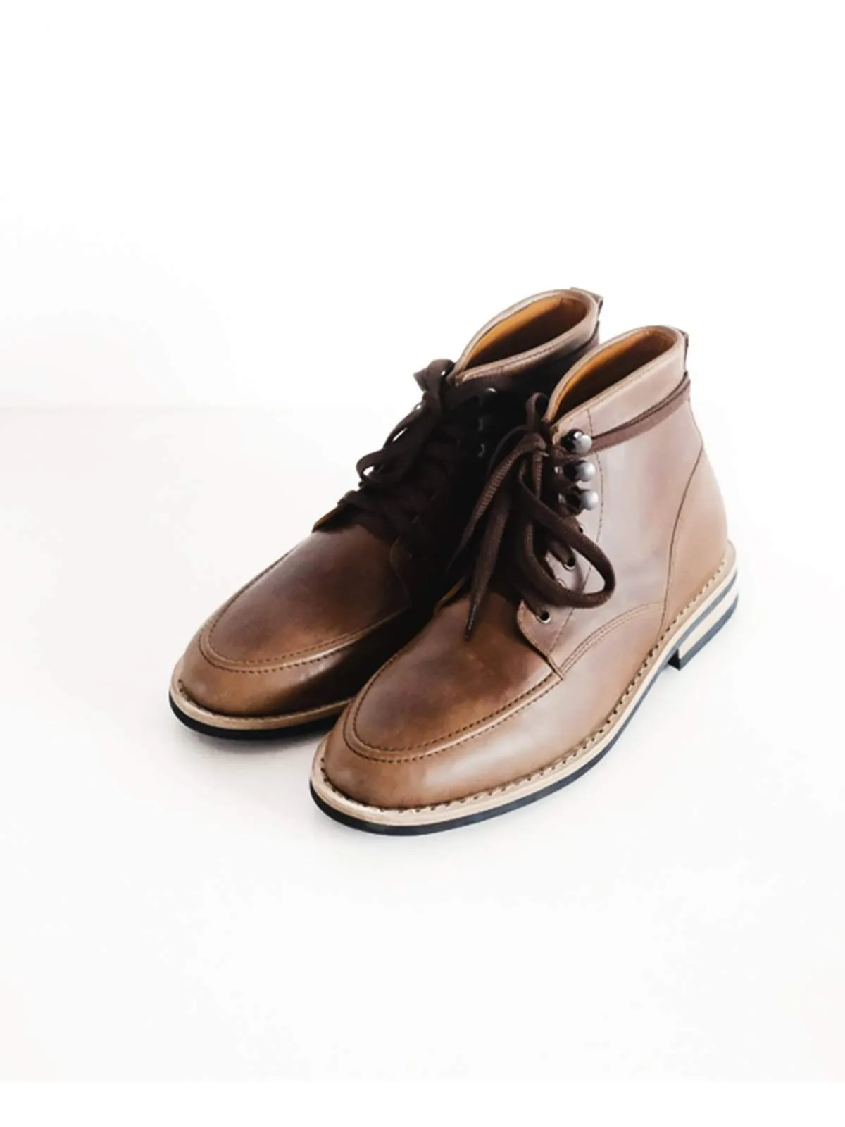 Chevalier Derby Moc Boots Natural Chromexcel