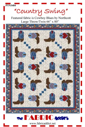 Country Swing - a physical pattern by The Fabric Addict
