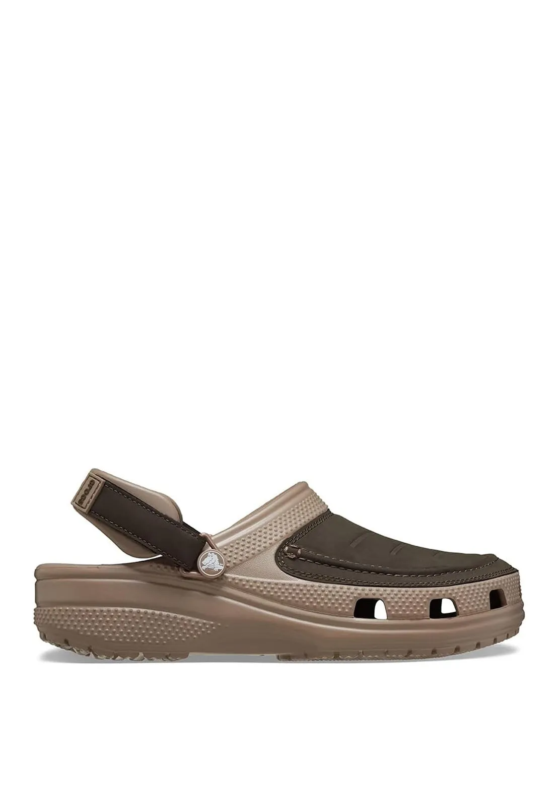 Crocs Yukon Vista II Literide Clogs, Mushroom & Chocolate