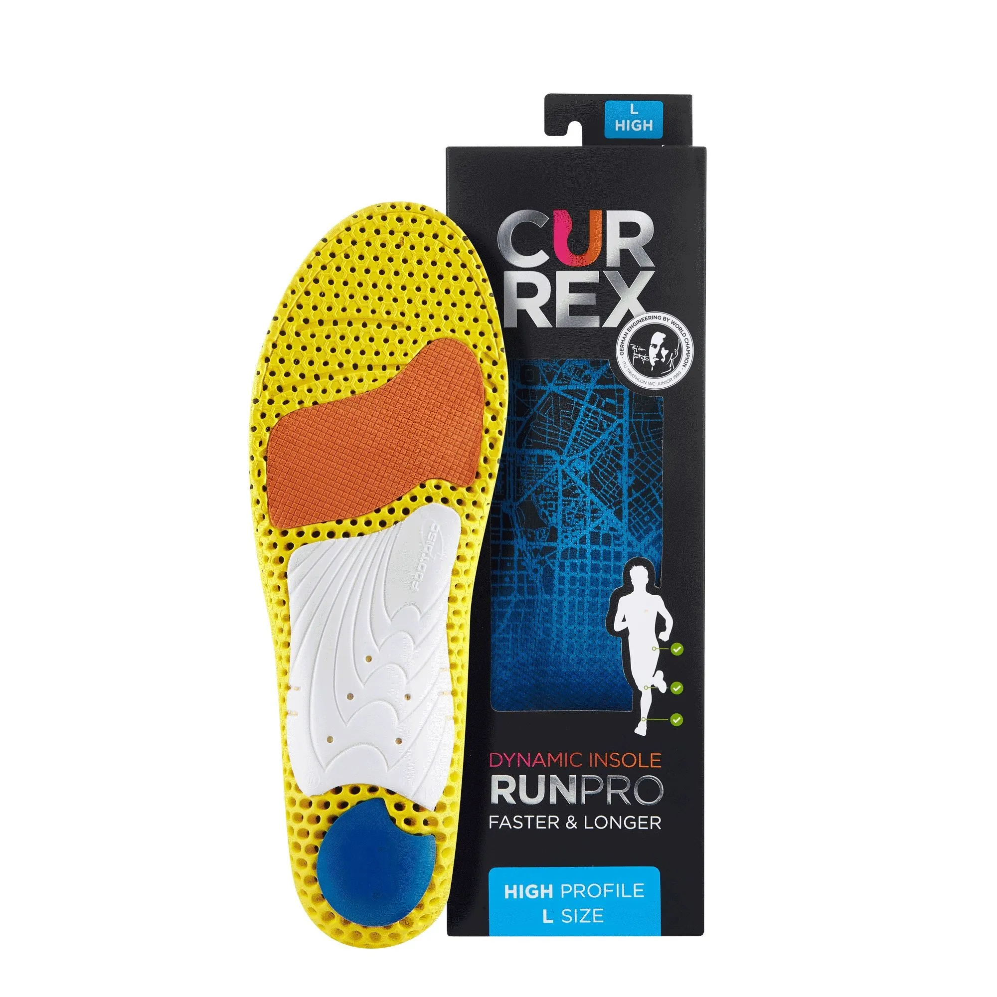 CURREX® RUNPRO™ Insoles | Dynamic Insoles for Running Shoes