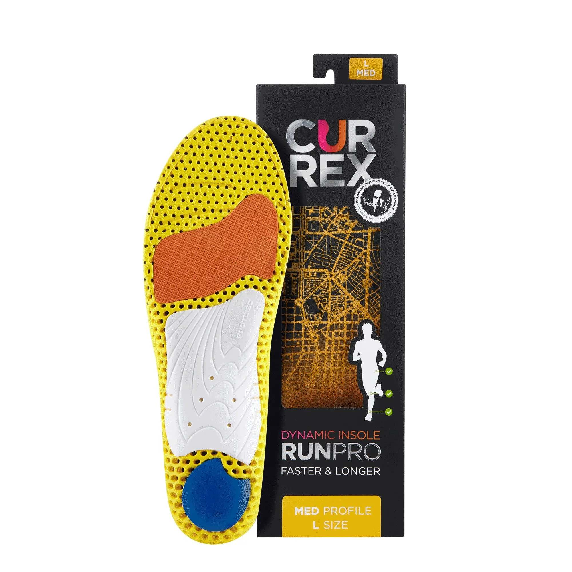 CURREX® RUNPRO™ Insoles | Dynamic Insoles for Running Shoes