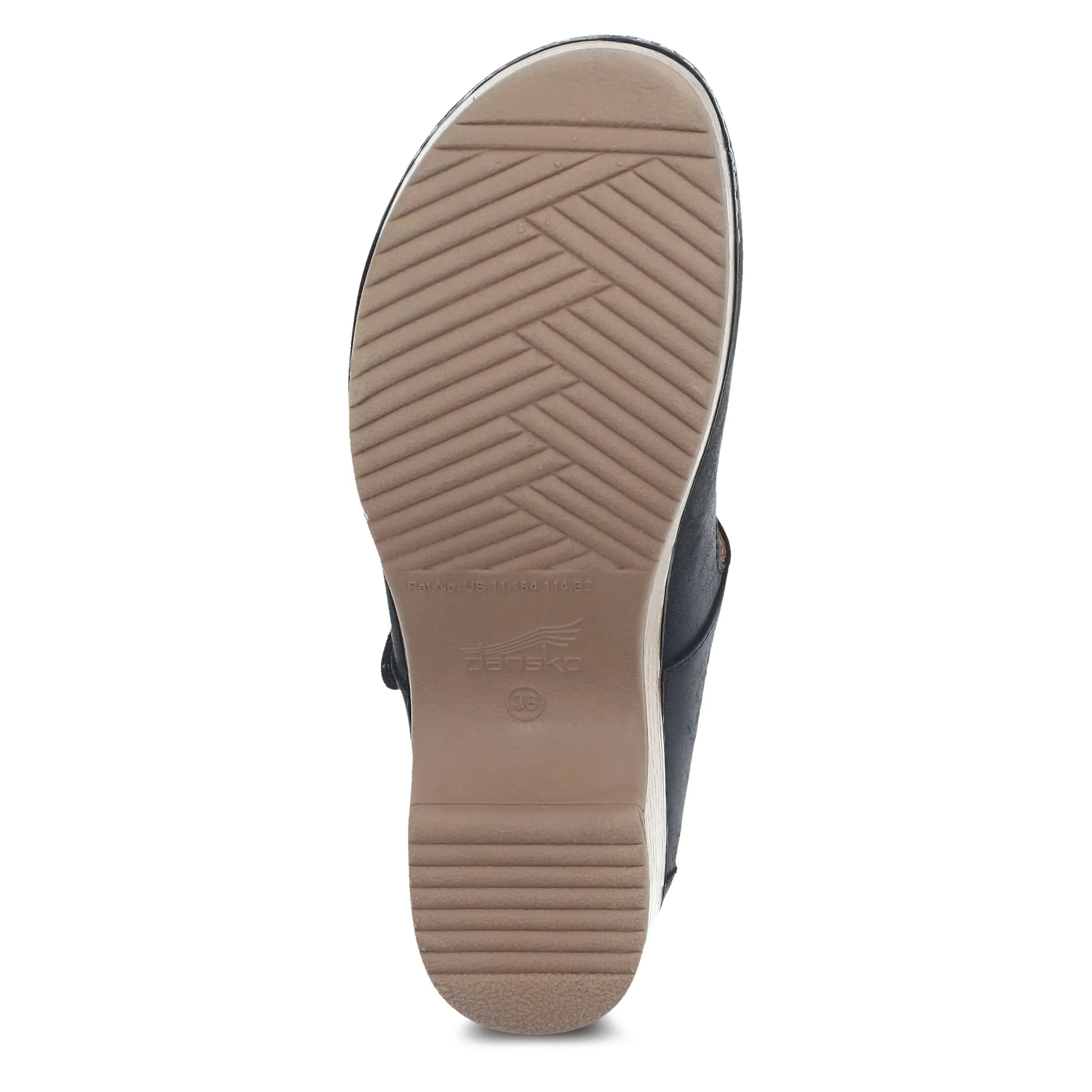 Dansko Bria Slip-On Mary Jane Mule Clogs for Women ? Memory Foam and Arch Support for All -Day Comfort and Support ? Lightweight EVA Outsole for Long-Lasting Wear Black 11.5-12 M US