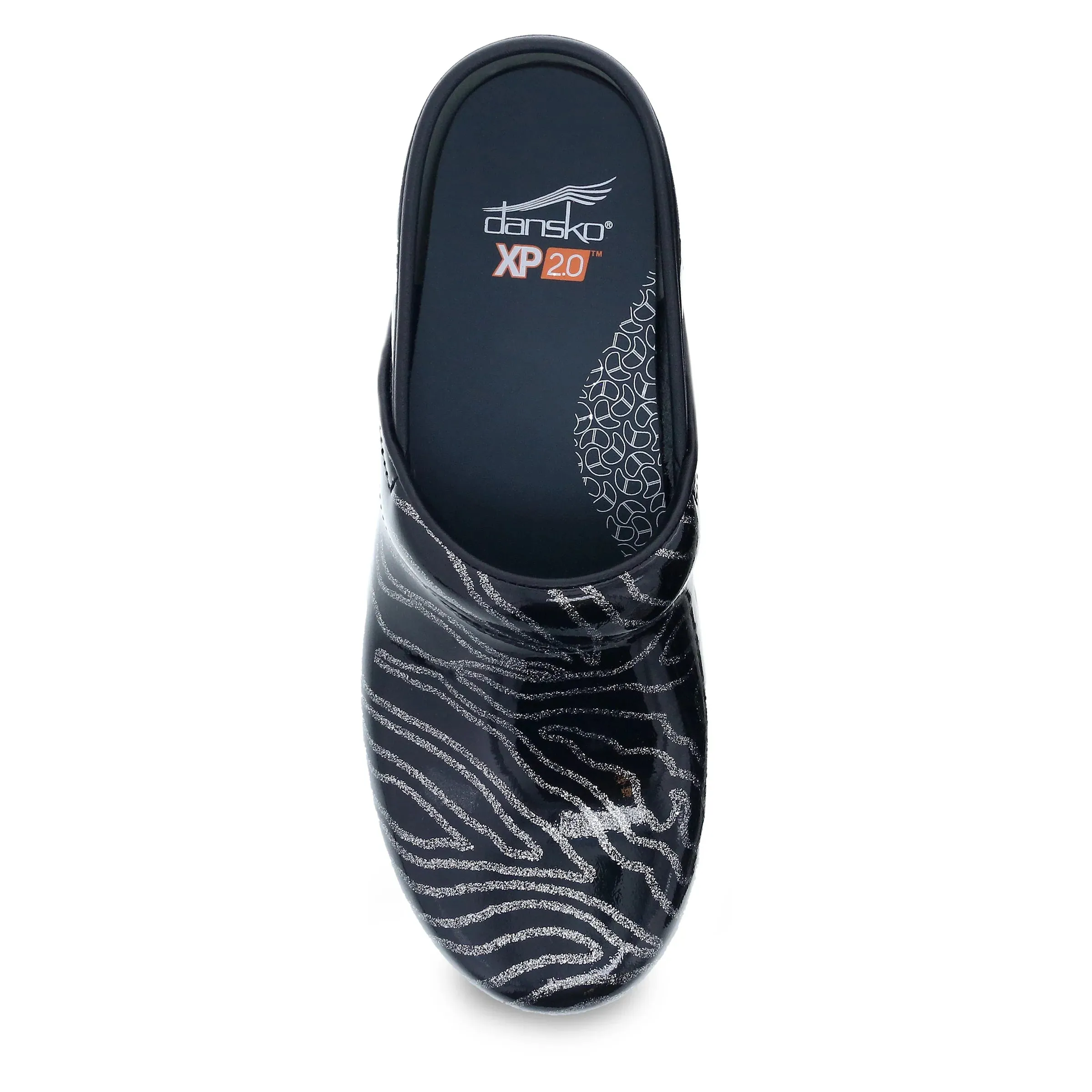 Dansko || Pro XP 2.0 || Glitter Wave Patent Clog
