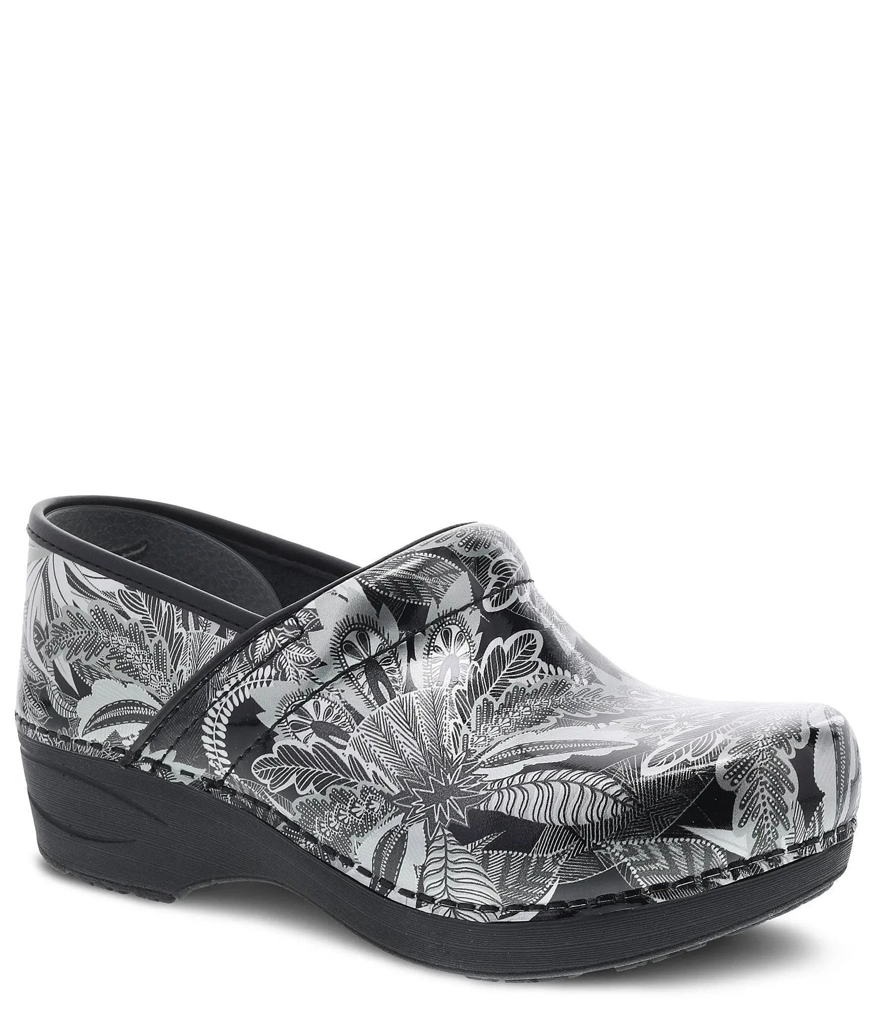 Dansko || Pro XP 2.0 || Jungle Metallic Patent Leather Clogs