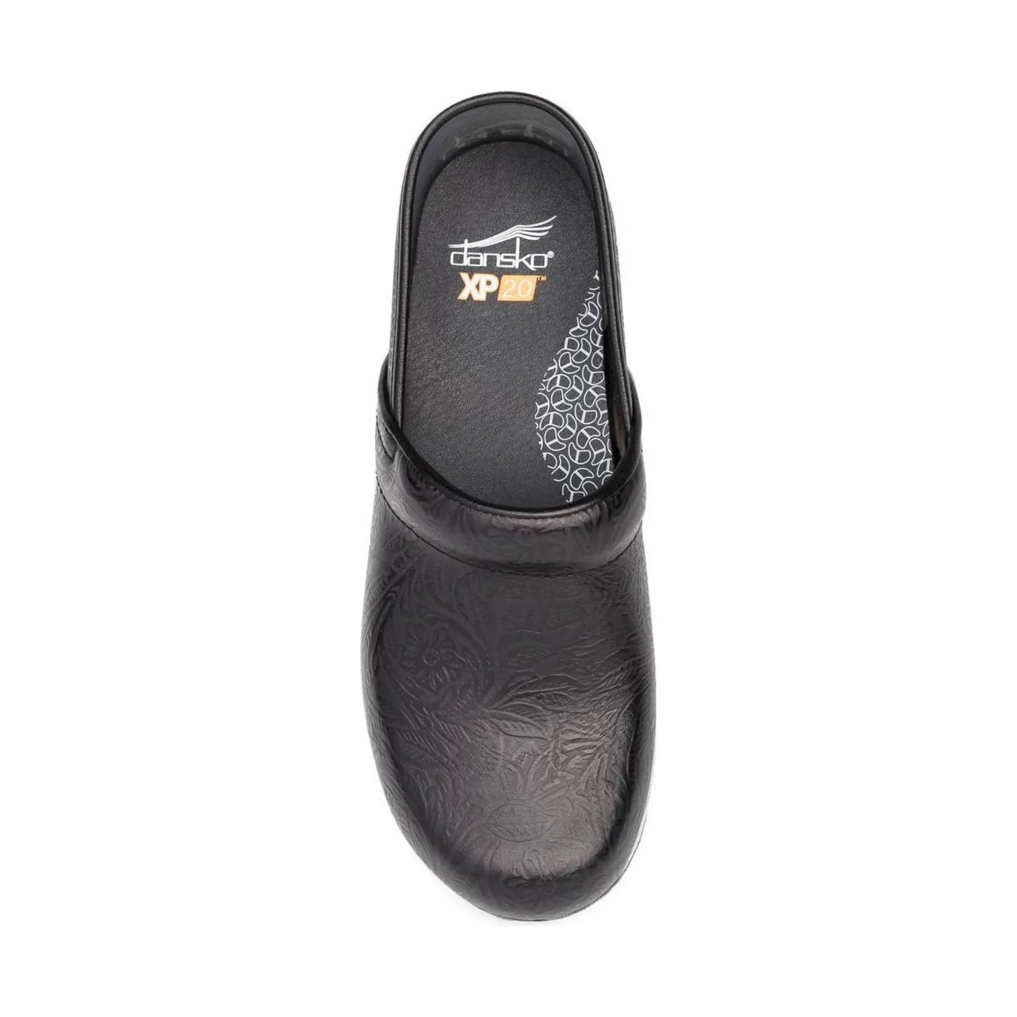 Dansko Women's XP 2.0 - Black Floral Tooled Color