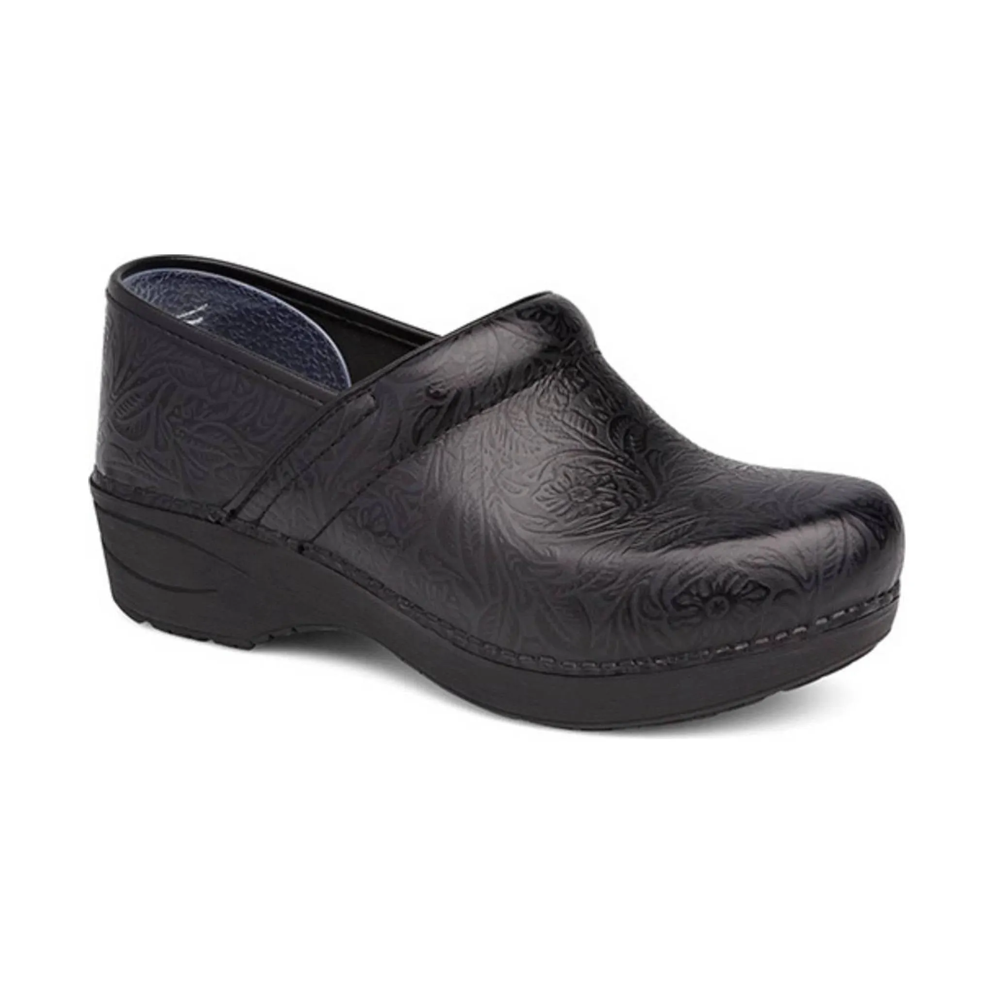 Dansko Women's XP 2.0 - Black Floral Tooled Color