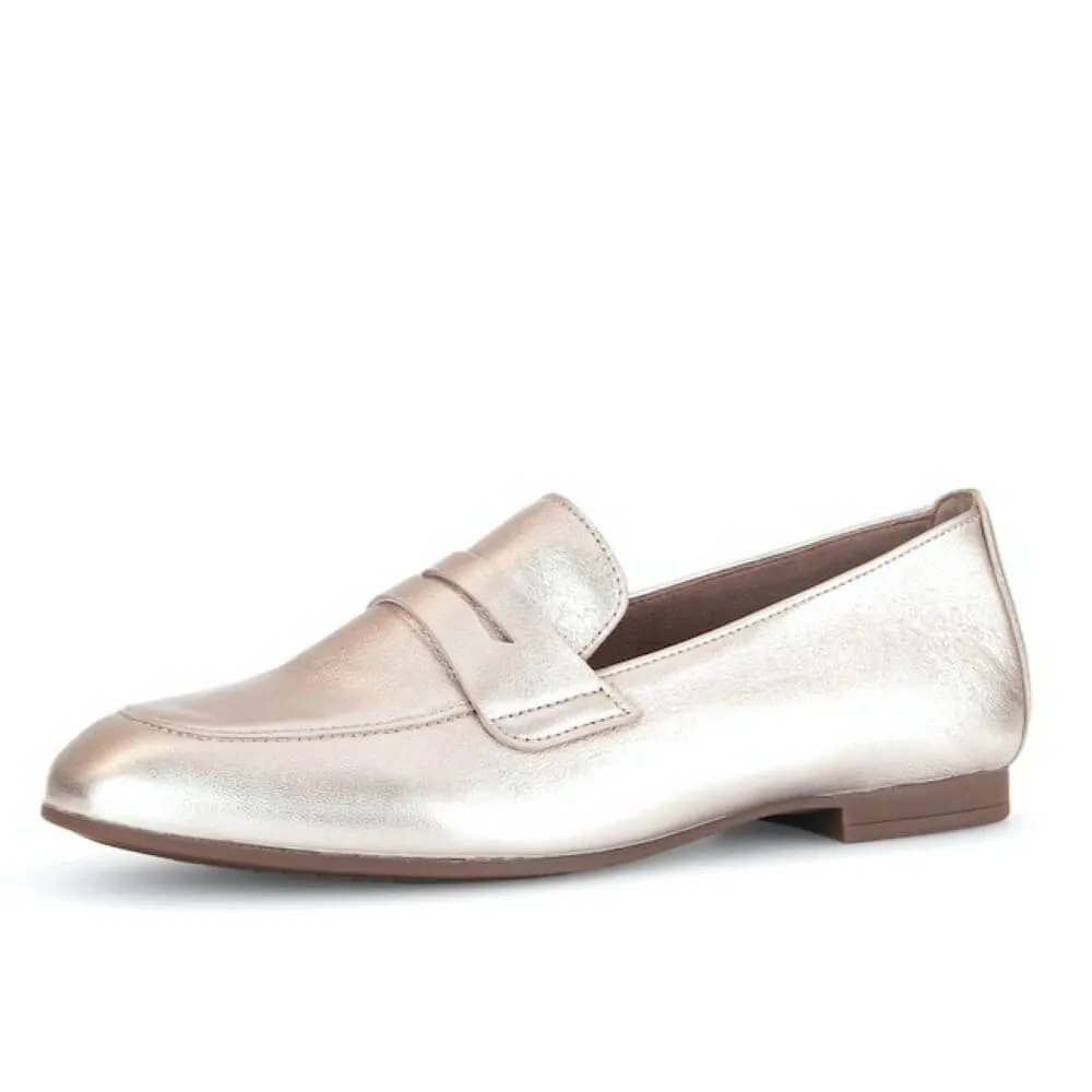 Gabor Viva Leather Loafer 45.213 -PUDER