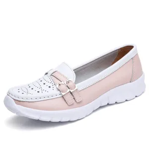 GS Dames Loafer | Comfortabele dames loafer met riem detail