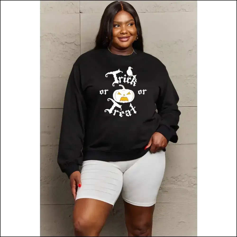 I Simply Love Tricks and Treats in this Spooktacular Sweatshirt! 🎃👻