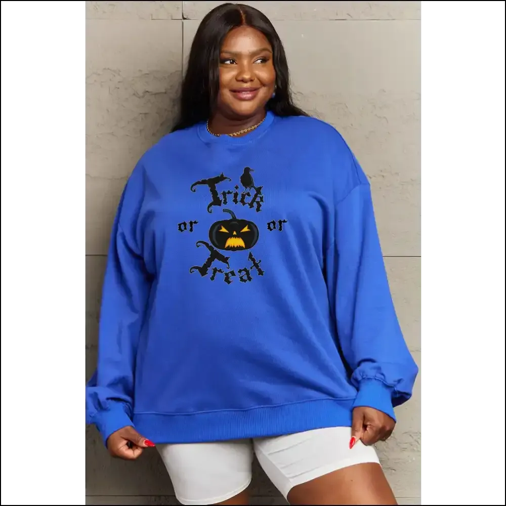 I Simply Love Tricks and Treats in this Spooktacular Sweatshirt! 🎃👻
