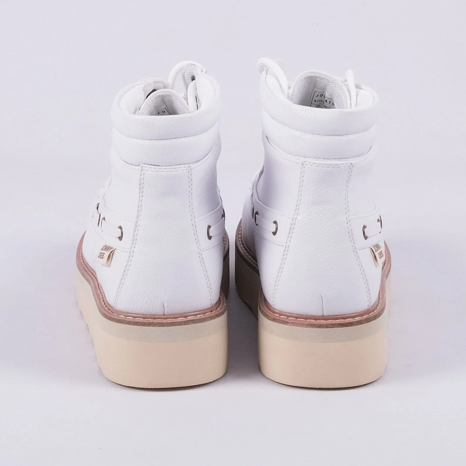Jonathan D J Dax Boots White