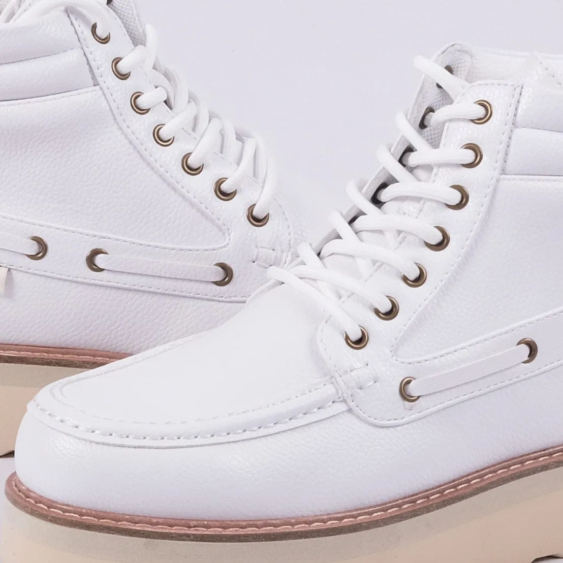Jonathan D J Dax Boots White
