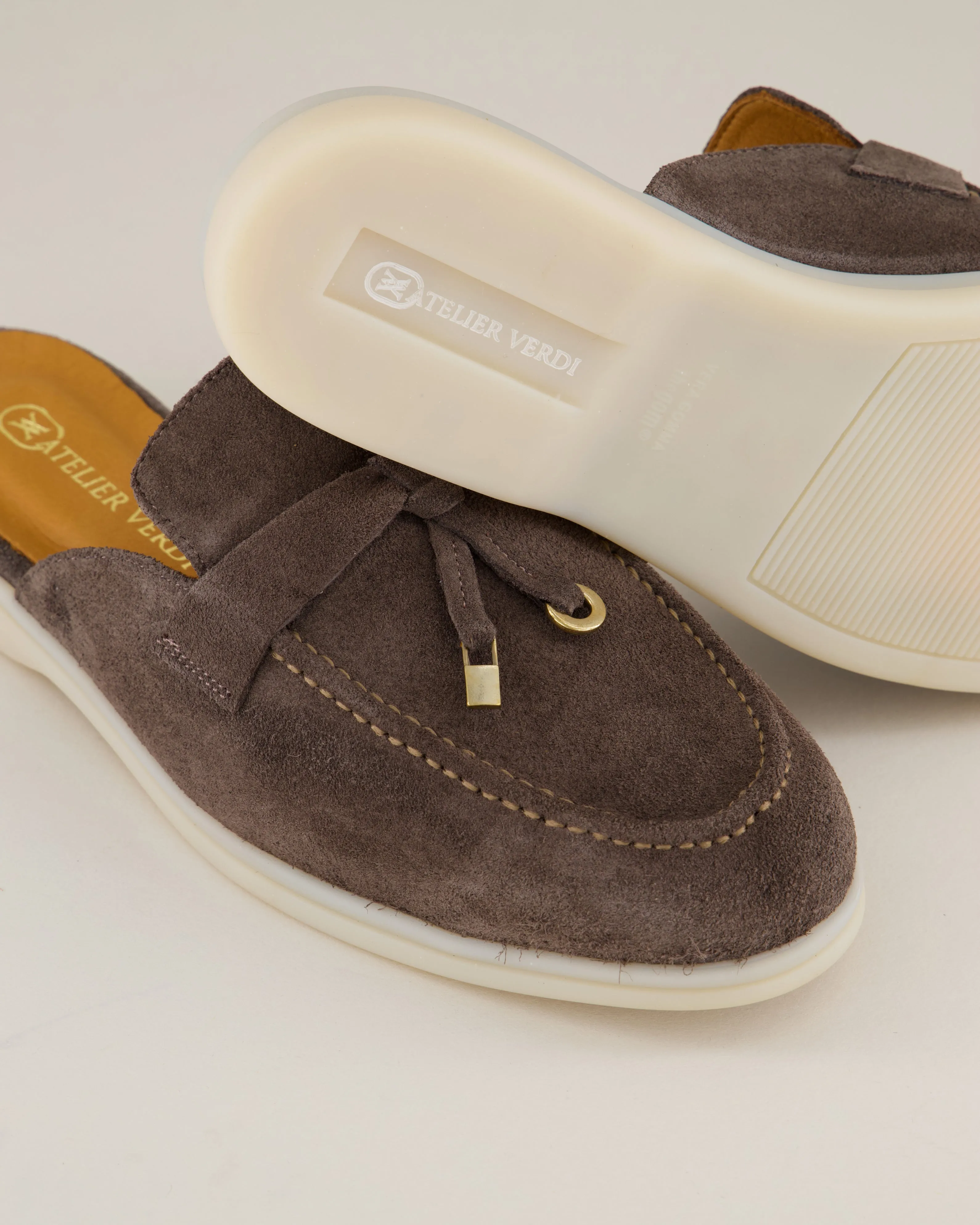 Julia Slip-on Loafer  AVWSL01-Taupe