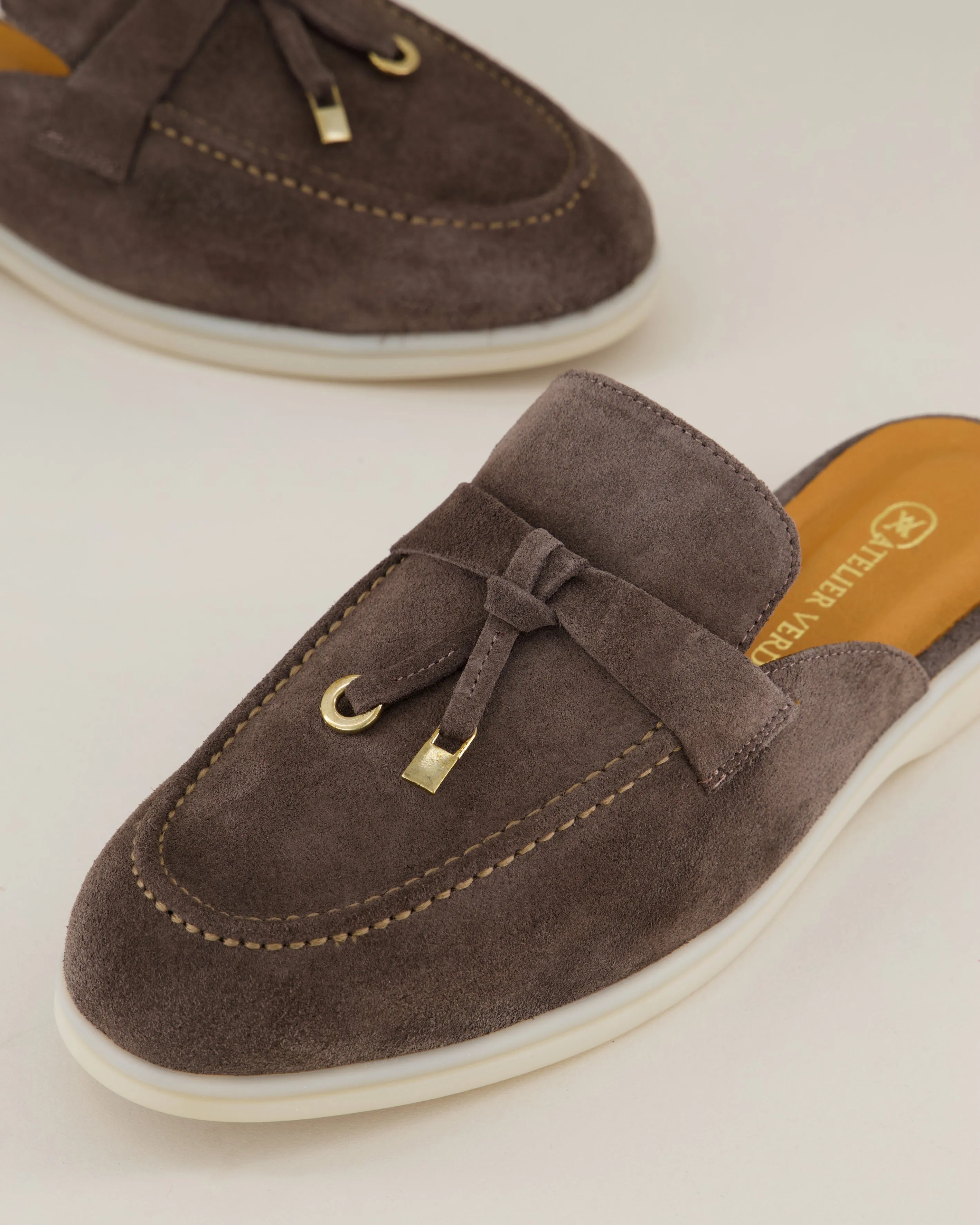 Julia Slip-on Loafer  AVWSL01-Taupe