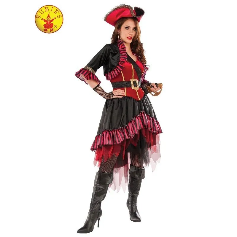 Lady Buccaneer Pirate Costume Size Std