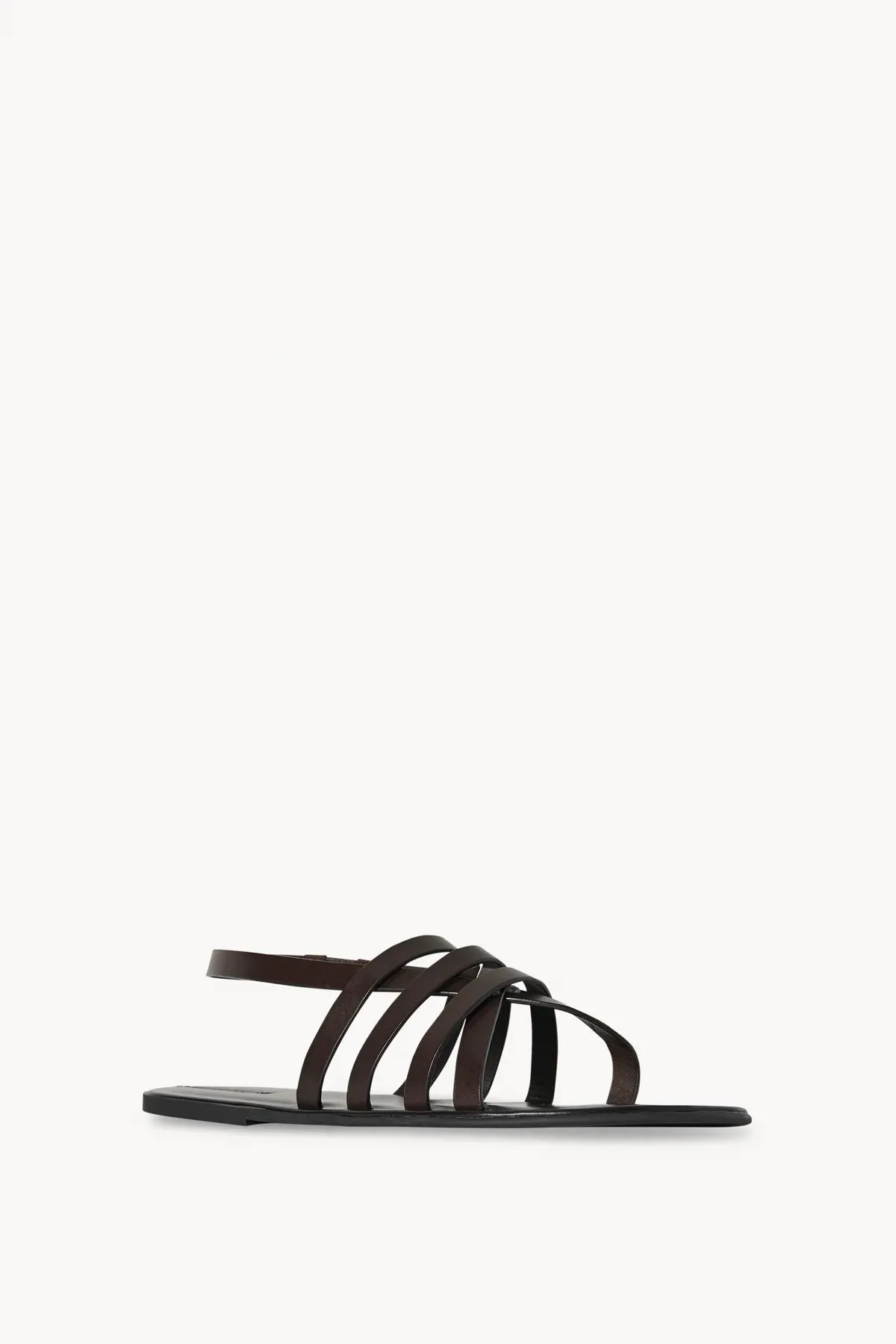 Line Sandal in Smooth Leather