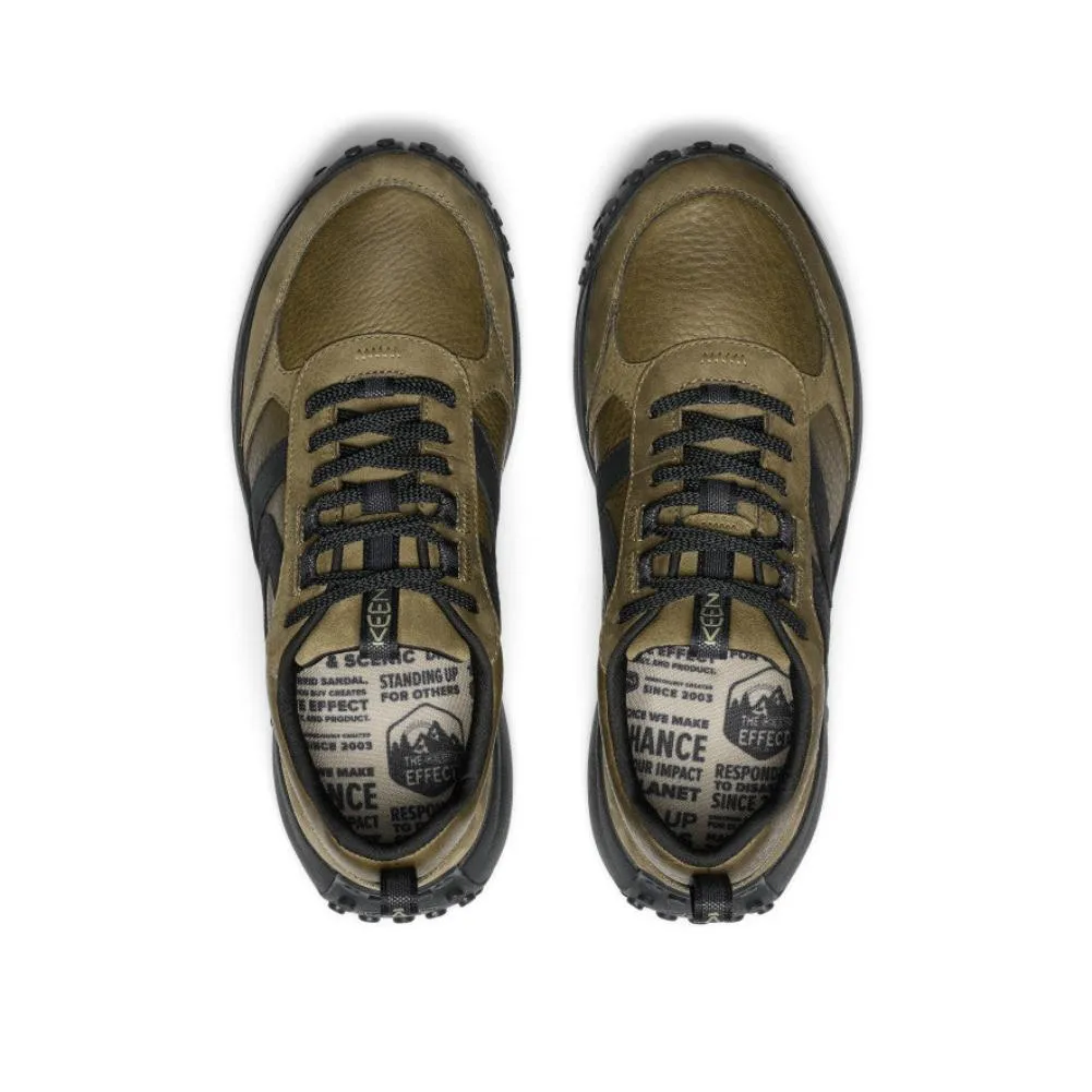 Men's KS86 Leather Sneaker - Dark Olive/Black - 1029810