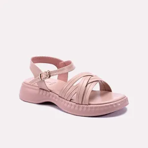 Peach Chunky Casual Sandals 0421483