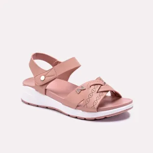 Pink Comfortable Casual Sandals 0421560