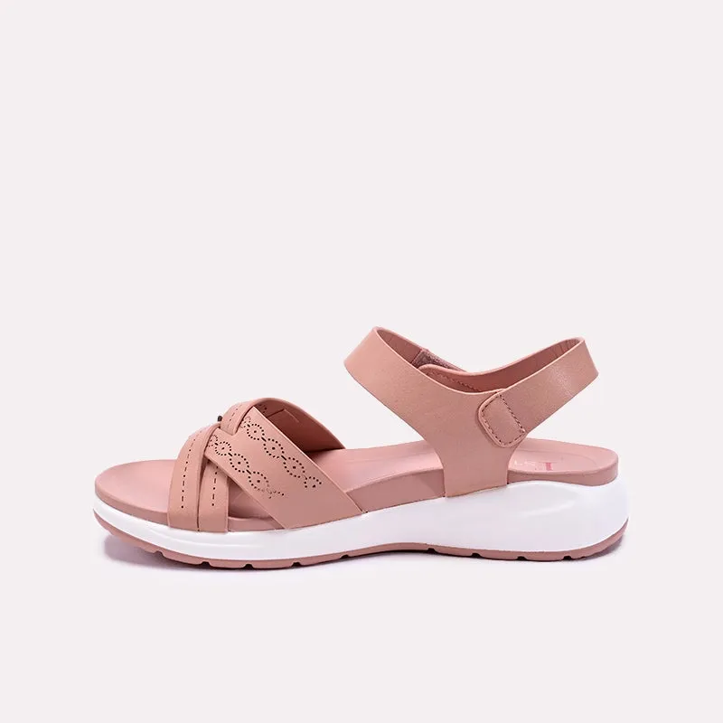 Pink Comfortable Casual Sandals 0421560