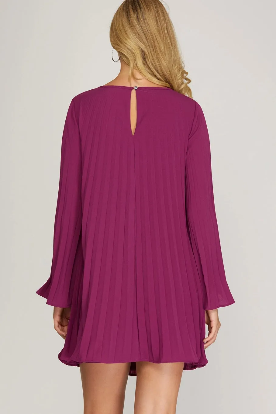 Pleated Misty Dress: SALE!