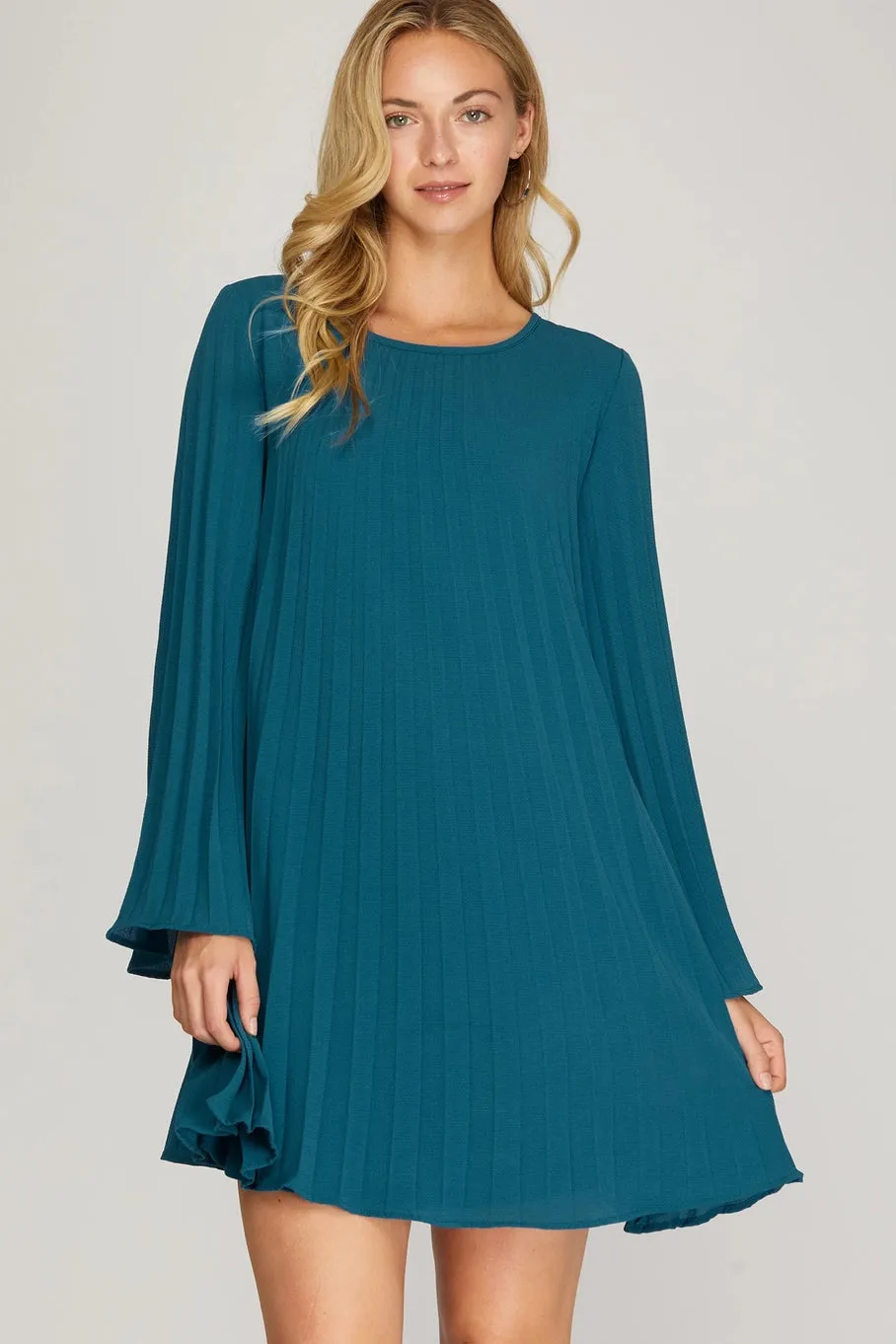 Pleated Misty Dress: SALE!