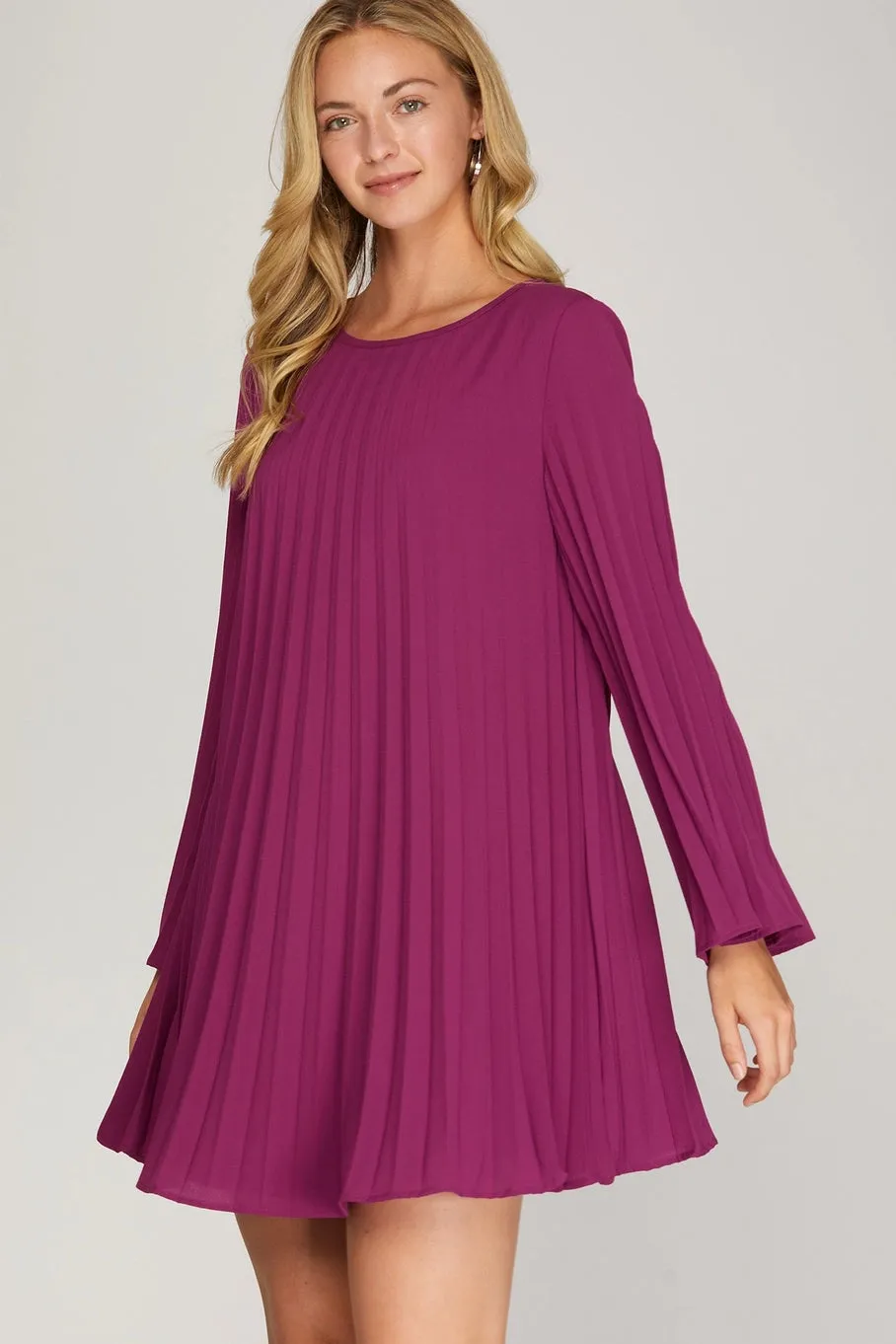 Pleated Misty Dress: SALE!