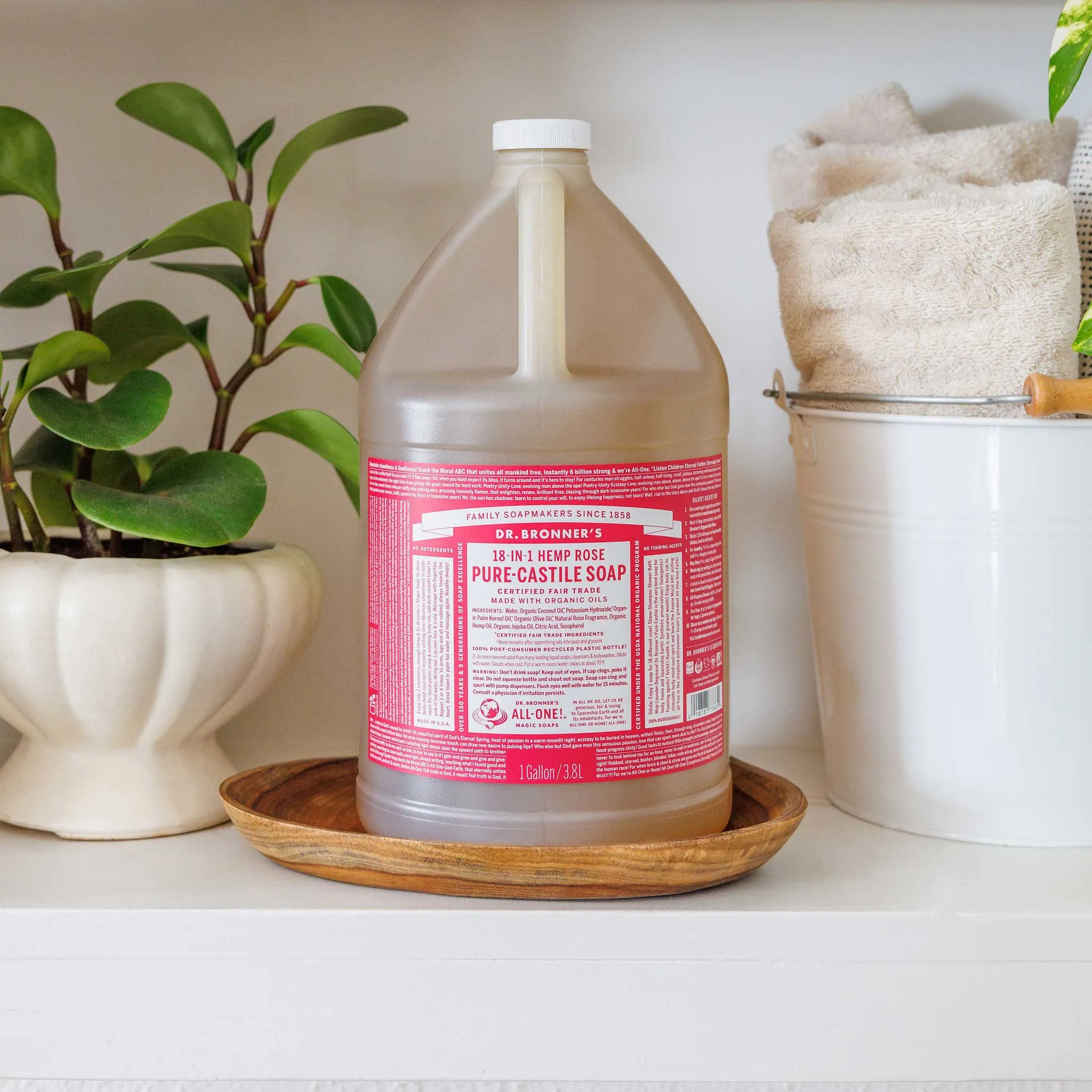 Rose - Pure-Castile Liquid Soap