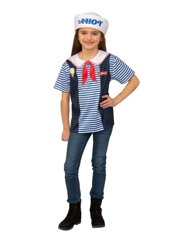 Stranger Things Scoops Ahoy Robin Children's Costume