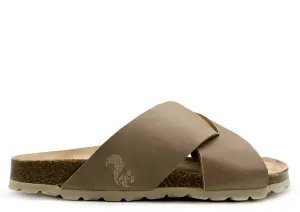 thies 1856 ® Eco Bio Cross Sandal vegan elephant grey (W/X)