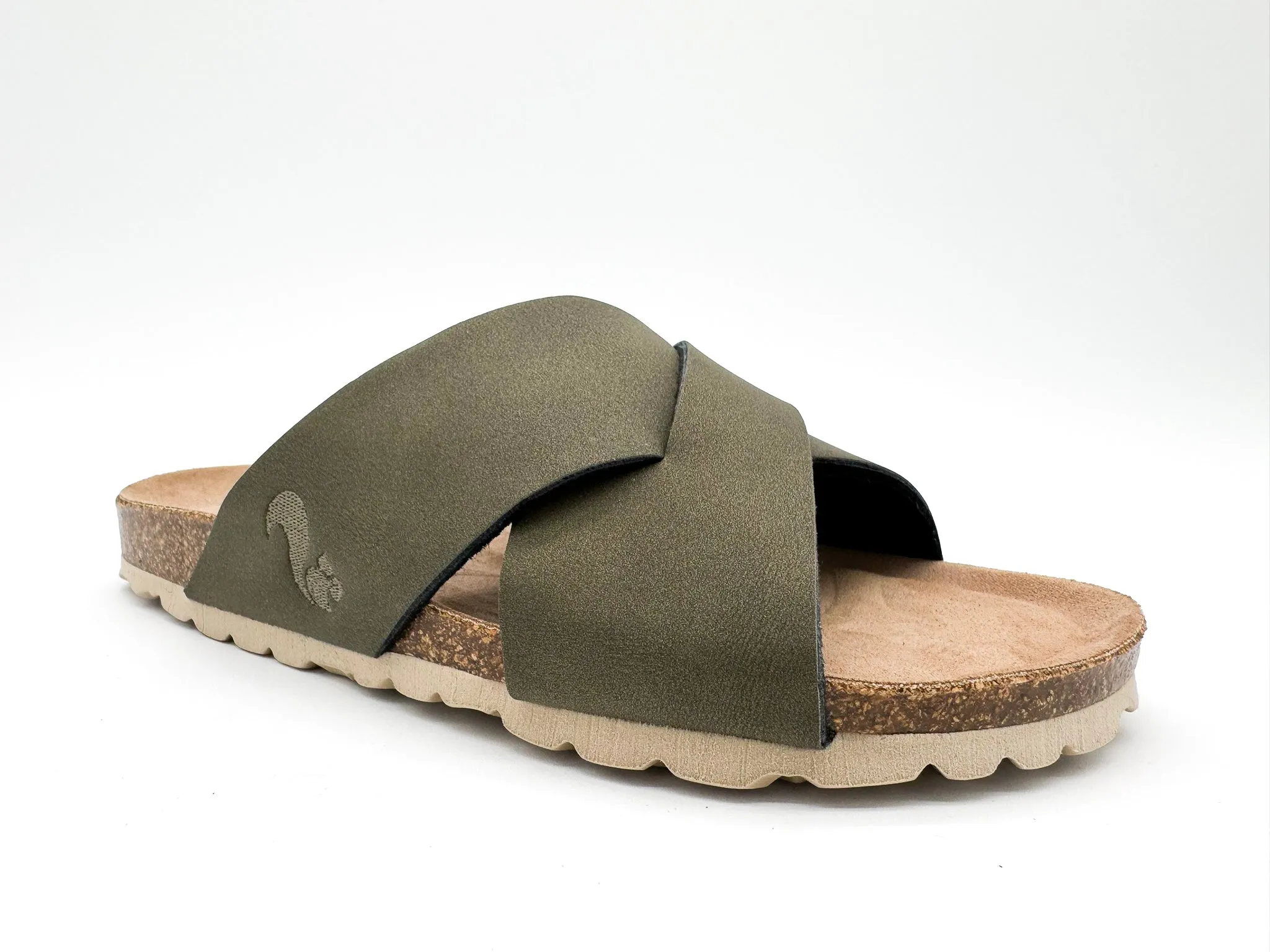 thies 1856 ® Eco Bio Cross Sandal vegan seaweed (W/X)