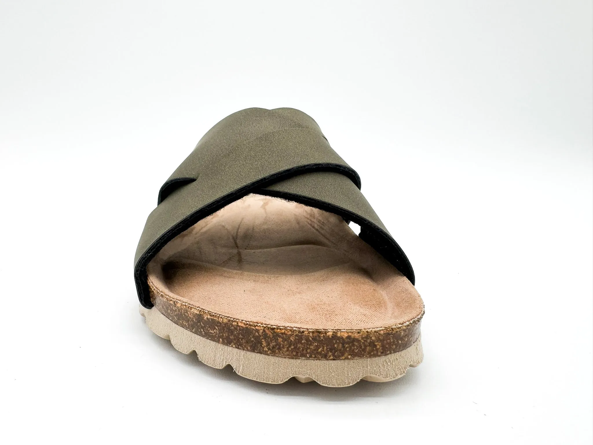thies 1856 ® Eco Bio Cross Sandal vegan seaweed (W/X)