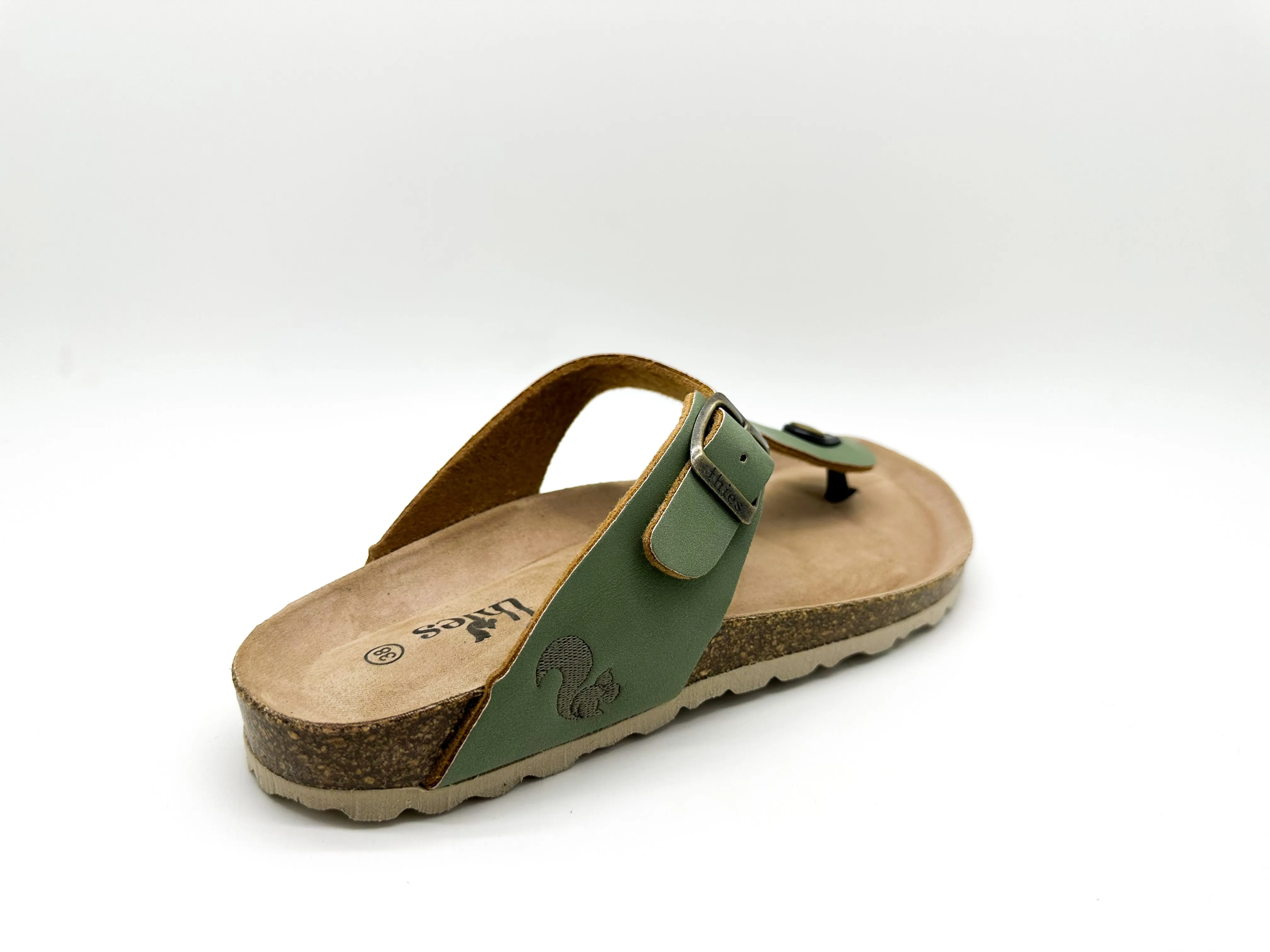 thies 1856 ® Eco Bio Thong Sandal vegan basil (W/M/X)