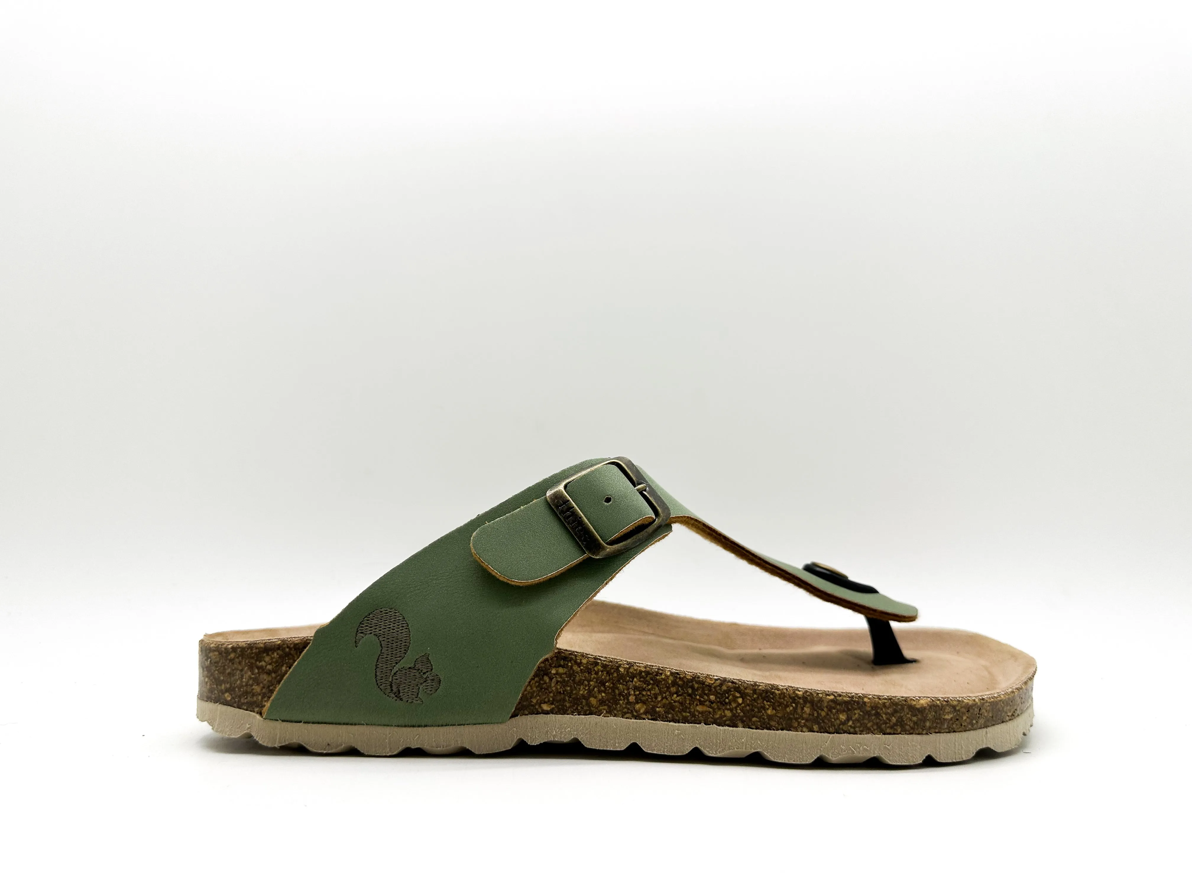 thies 1856 ® Eco Bio Thong Sandal vegan basil (W/M/X)