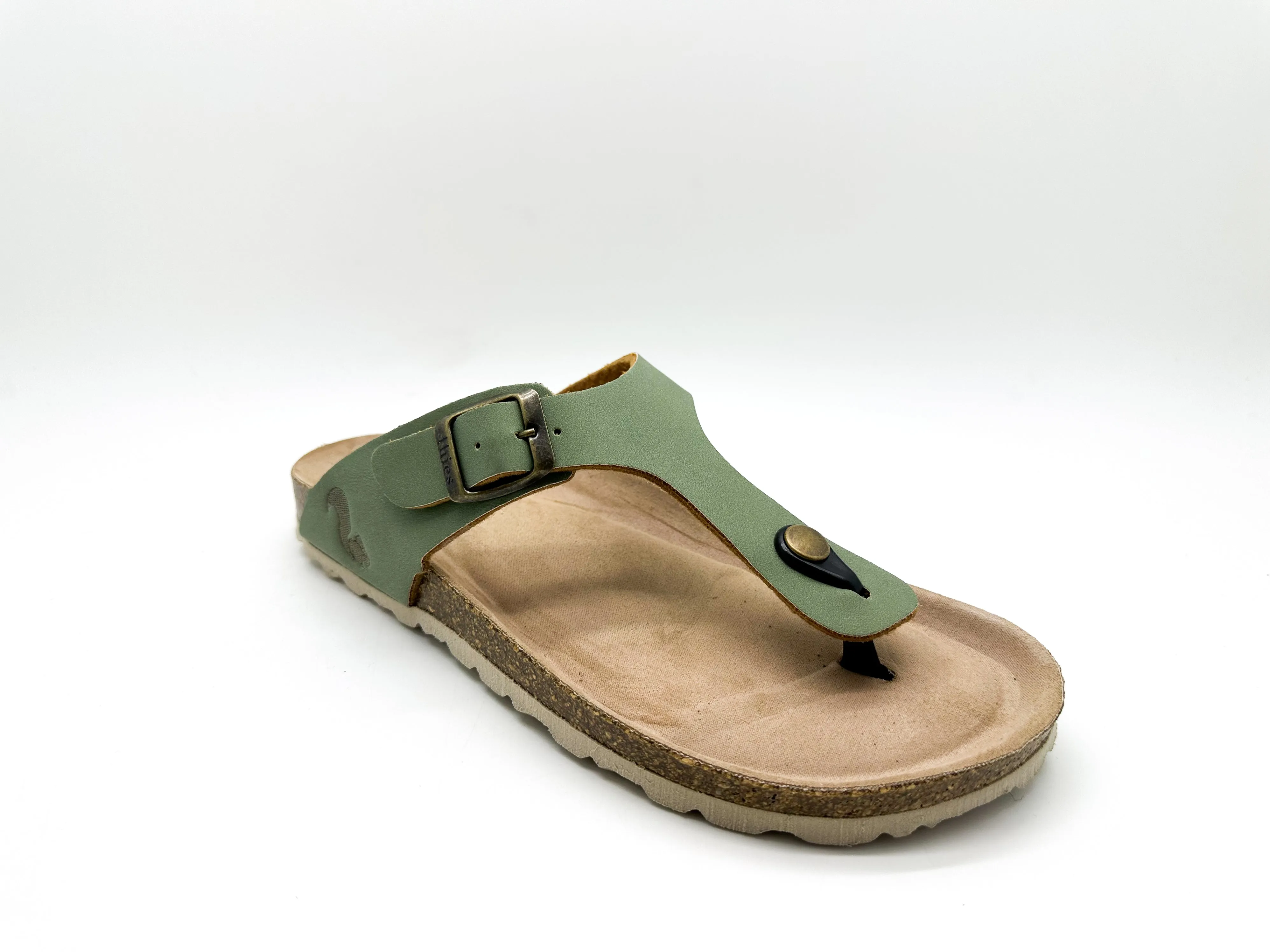 thies 1856 ® Eco Bio Thong Sandal vegan basil (W/M/X)