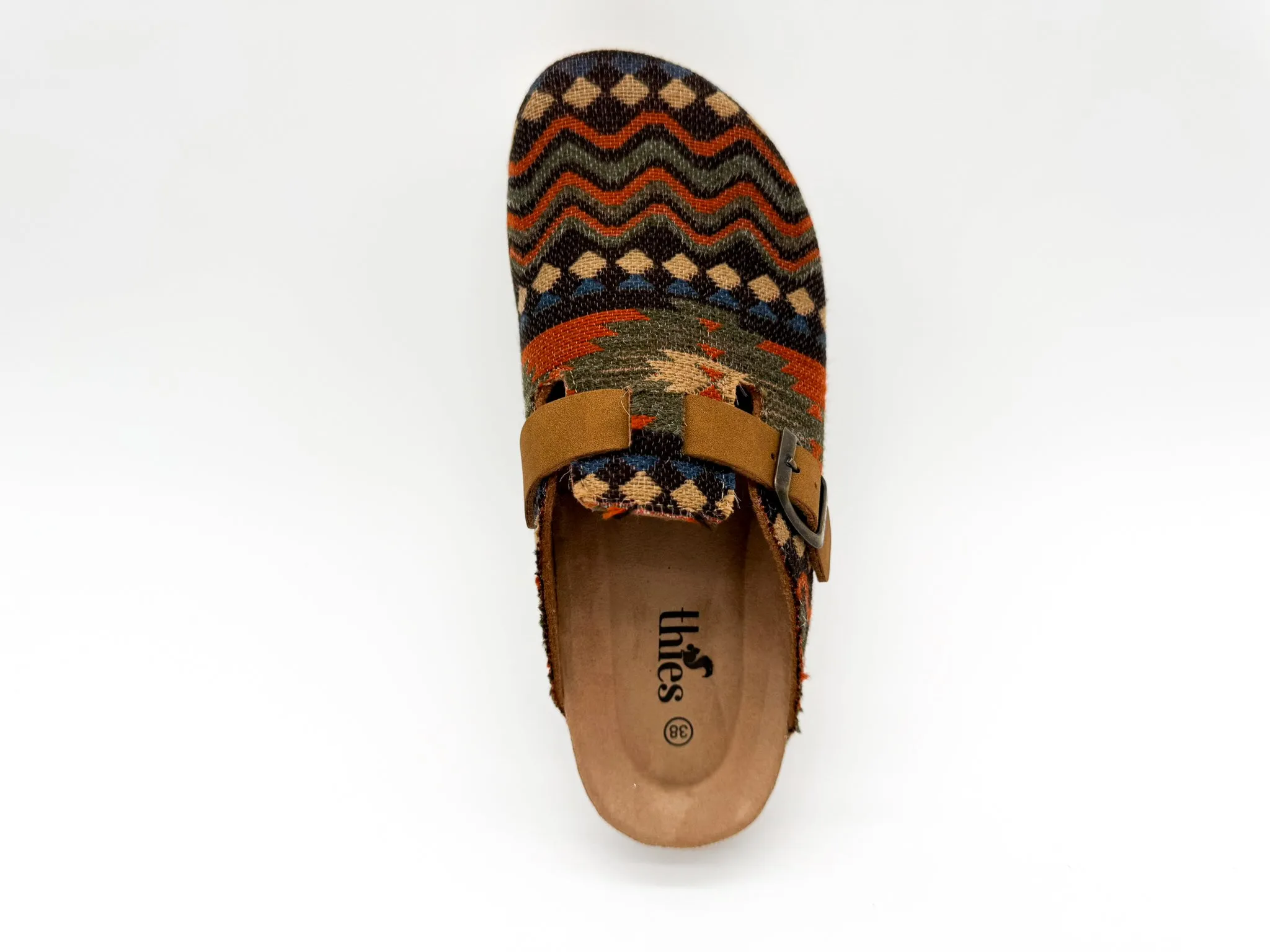 thies 1856 ® Eco Bio Yosemite Clog vegan red blue (W/M/X)