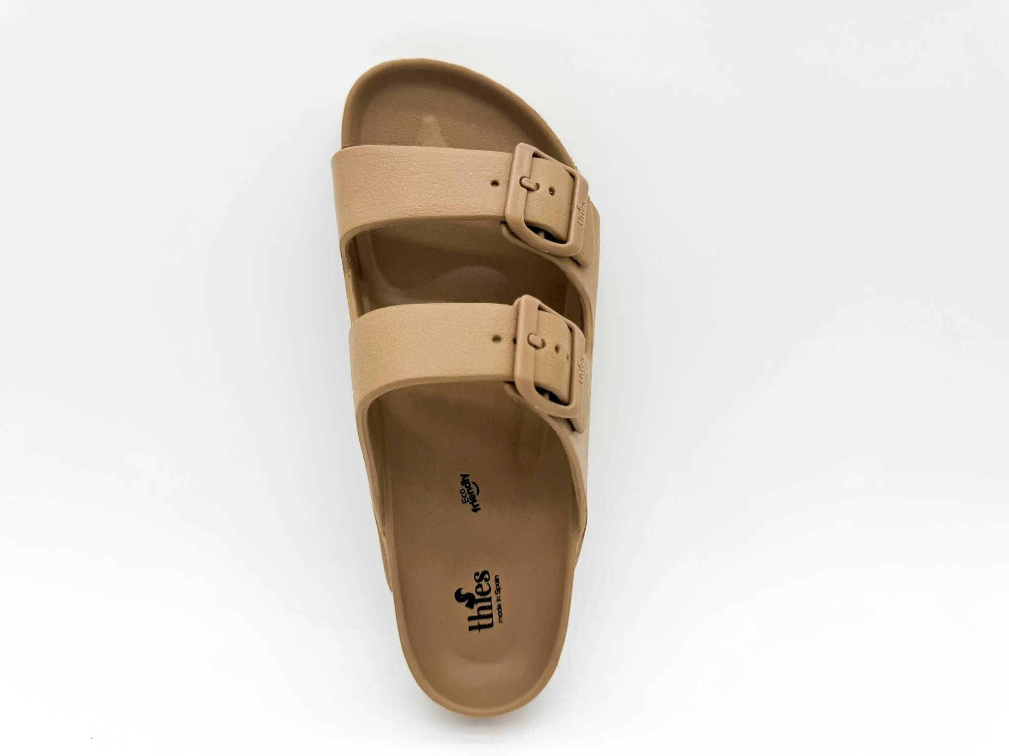 thies 1856 ® Ecofoam Sandal vegan cappuccino