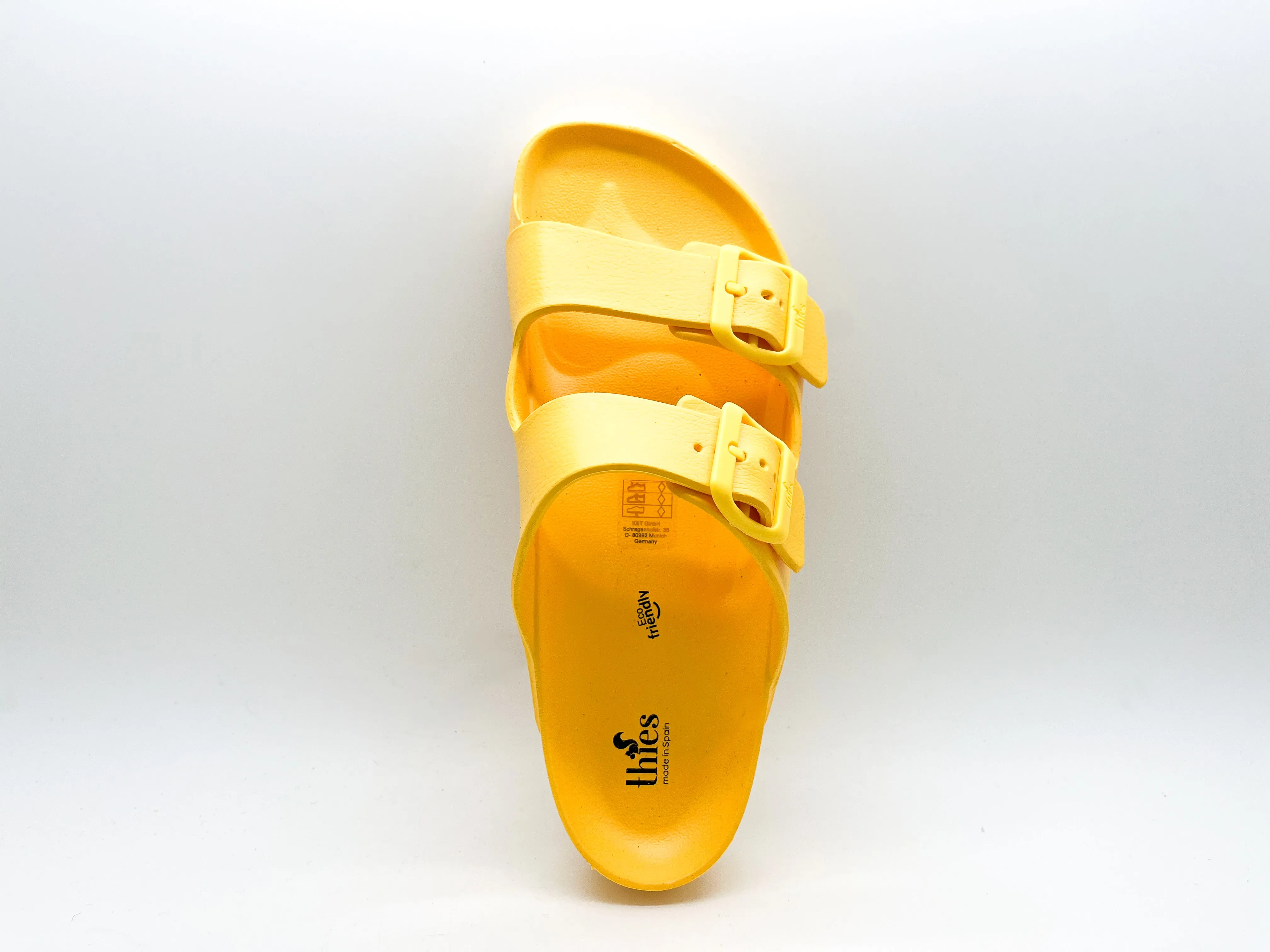thies 1856 ® Ecofoam Sandal vegan mango sorbet