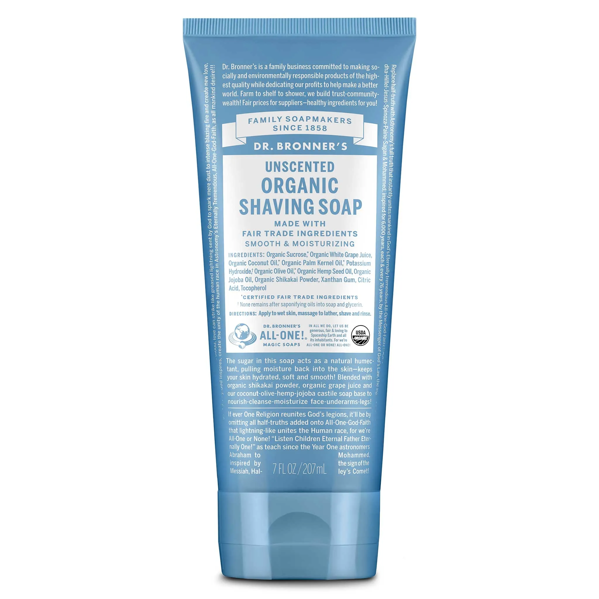 Unscented - Organic Shaving Soaps