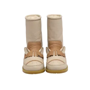 Wadudu Special Boots | Horse | Ivory Leather