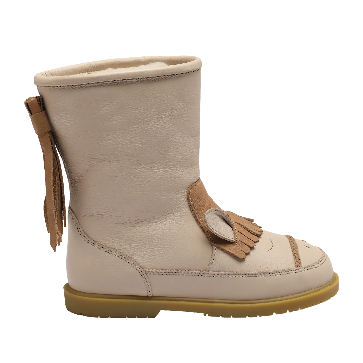 Wadudu Special Boots | Horse | Ivory Leather